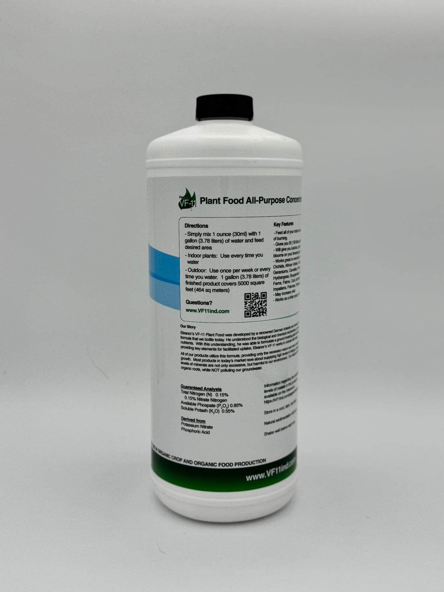 Eleanor's VF-11 Plant Food - 1 Quart / .94 Liters