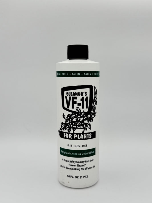 Eleanor's VF11 Plant Food 16oz / .47 Liters  -   Case of 12