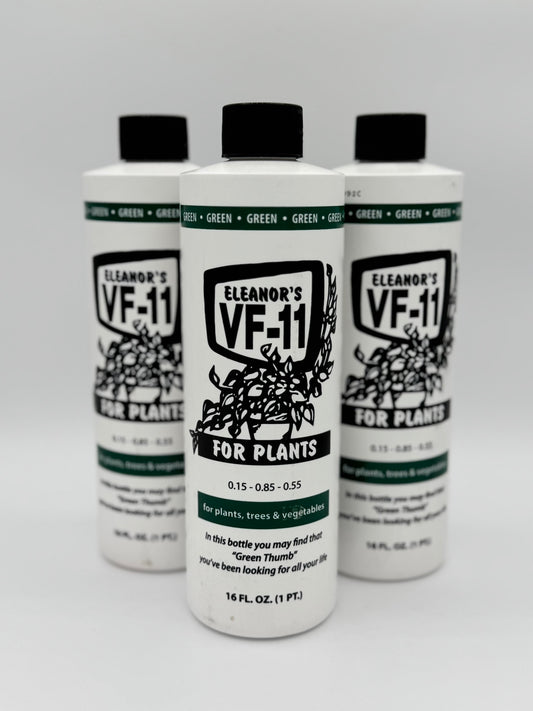 Eleanor's VF11 Plant Food 16oz / .47 Liters - Case of 3